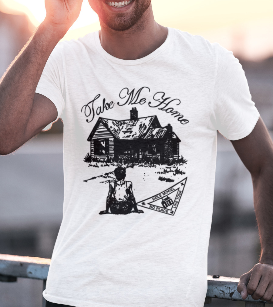 Role Model Take Me Home Cozy Cabin Scene T-Shirt