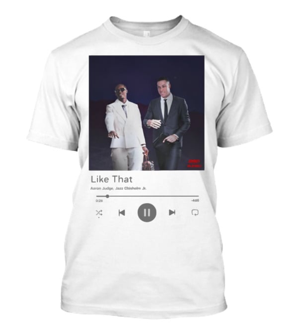 Janky Playlist Like That Aaron Judge Jr. T-Shirt