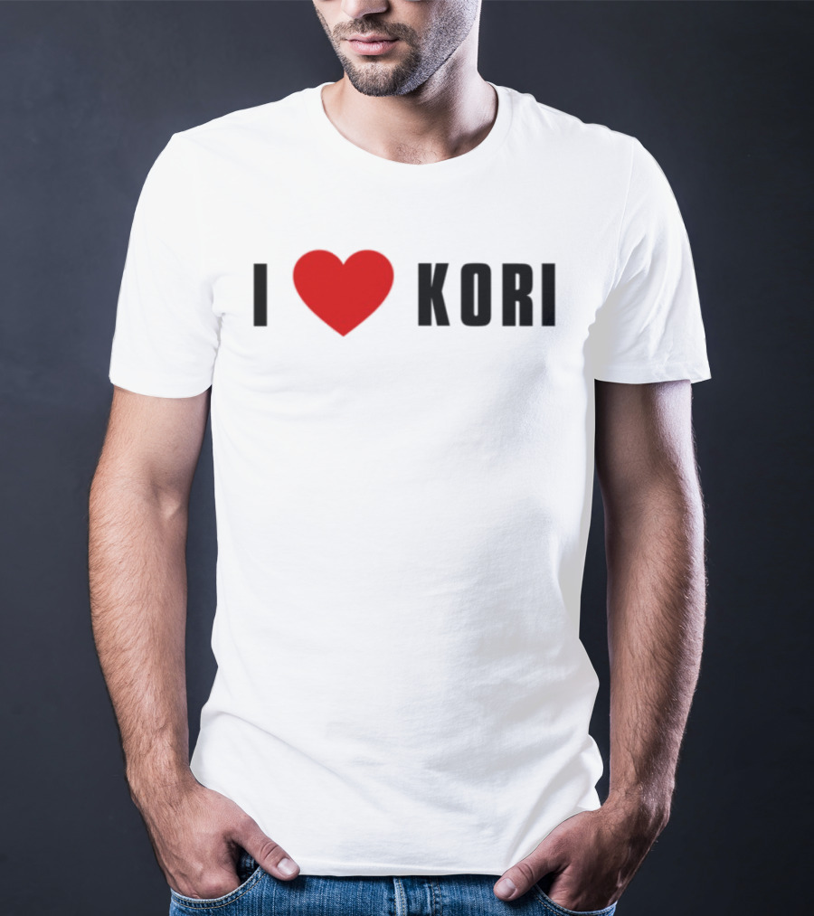 I Love Kori Heart Symbol T-Shirt