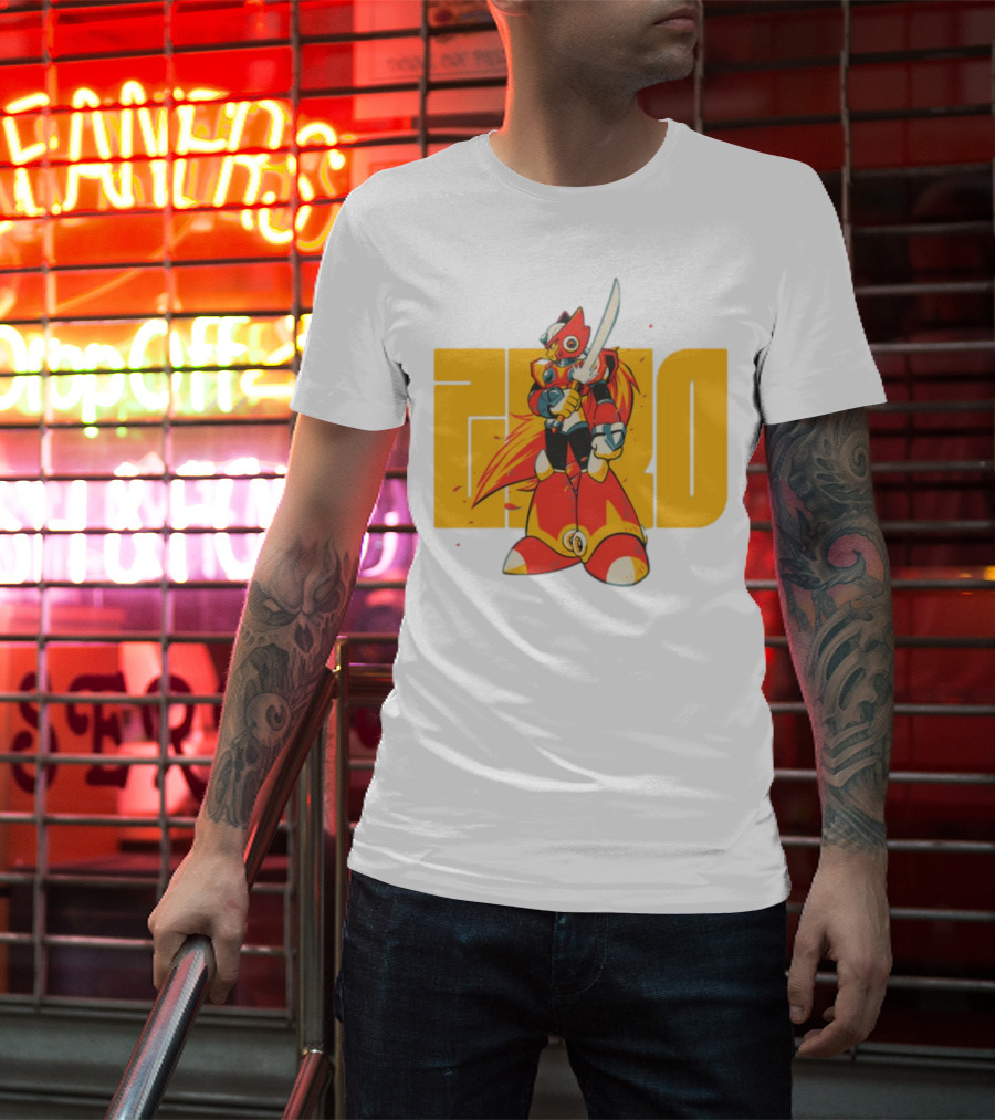 Maverick Hunter Zero Mega Man Fusion T-Shirt