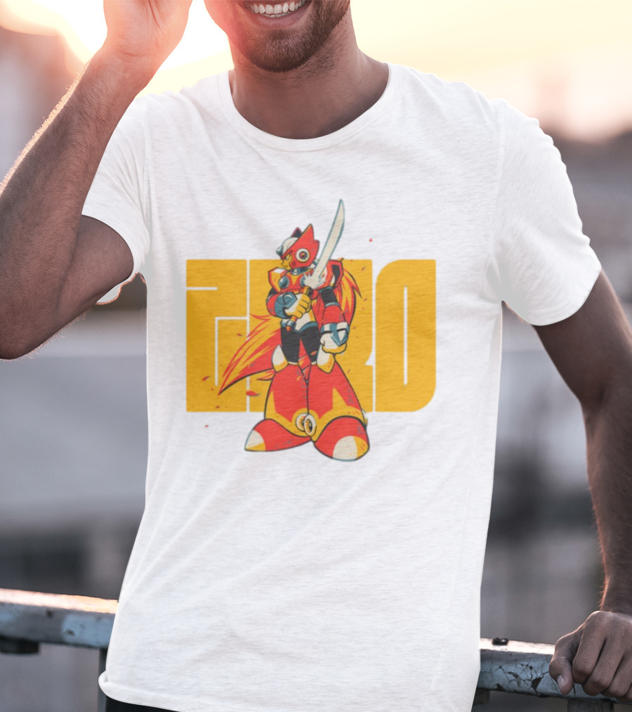 Maverick Hunter Zero Mega Man Fusion T-Shirt