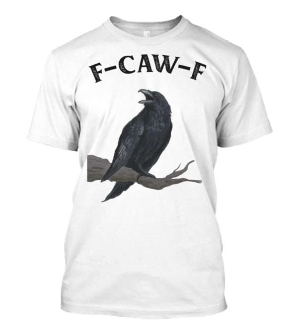 F-CAW-F Raven Bird Crowd T-Shirt
