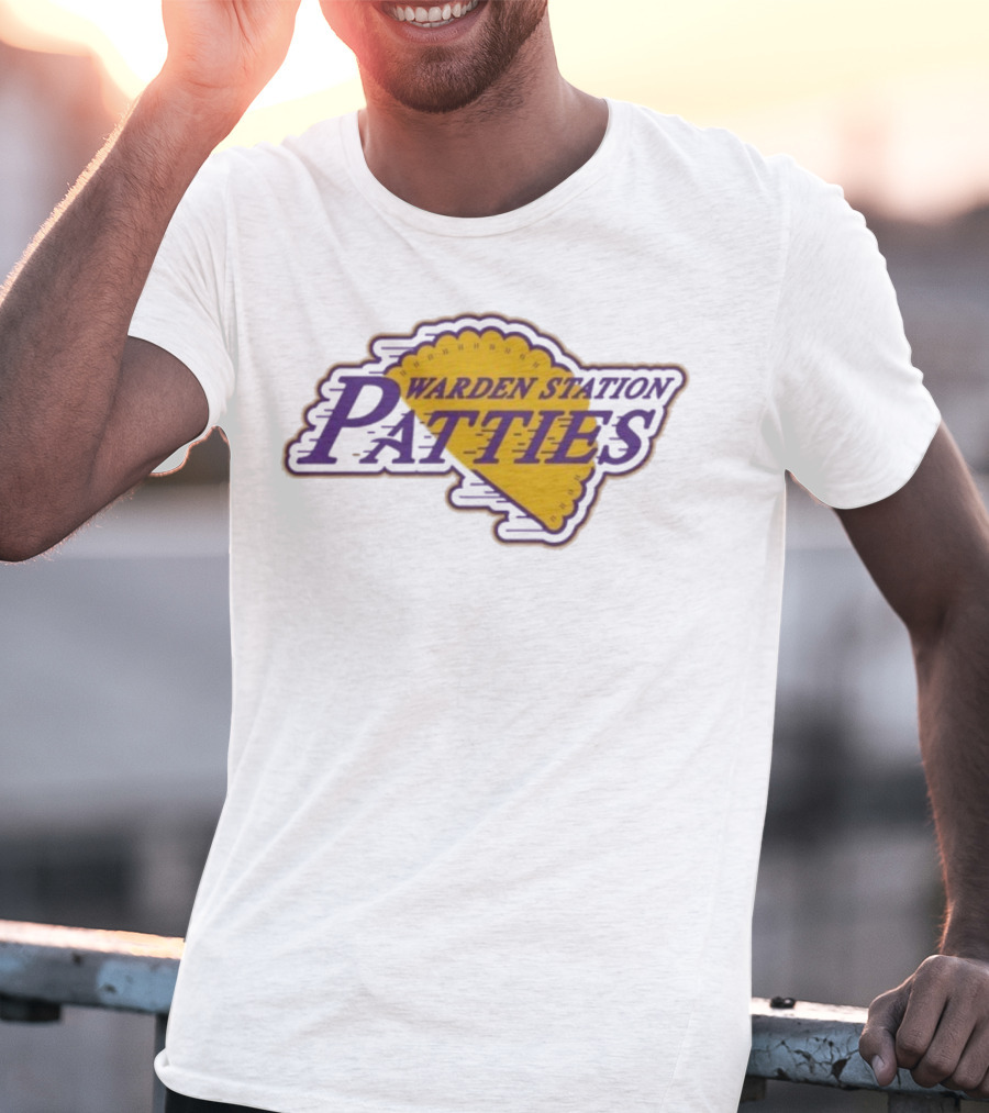 Warden Station Patties Los Angeles Lakers T-Shirt