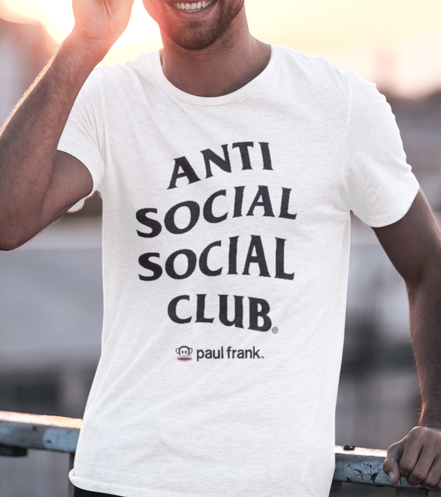 Anti Social Social Club Paul Frank Collaboration T-Shirt