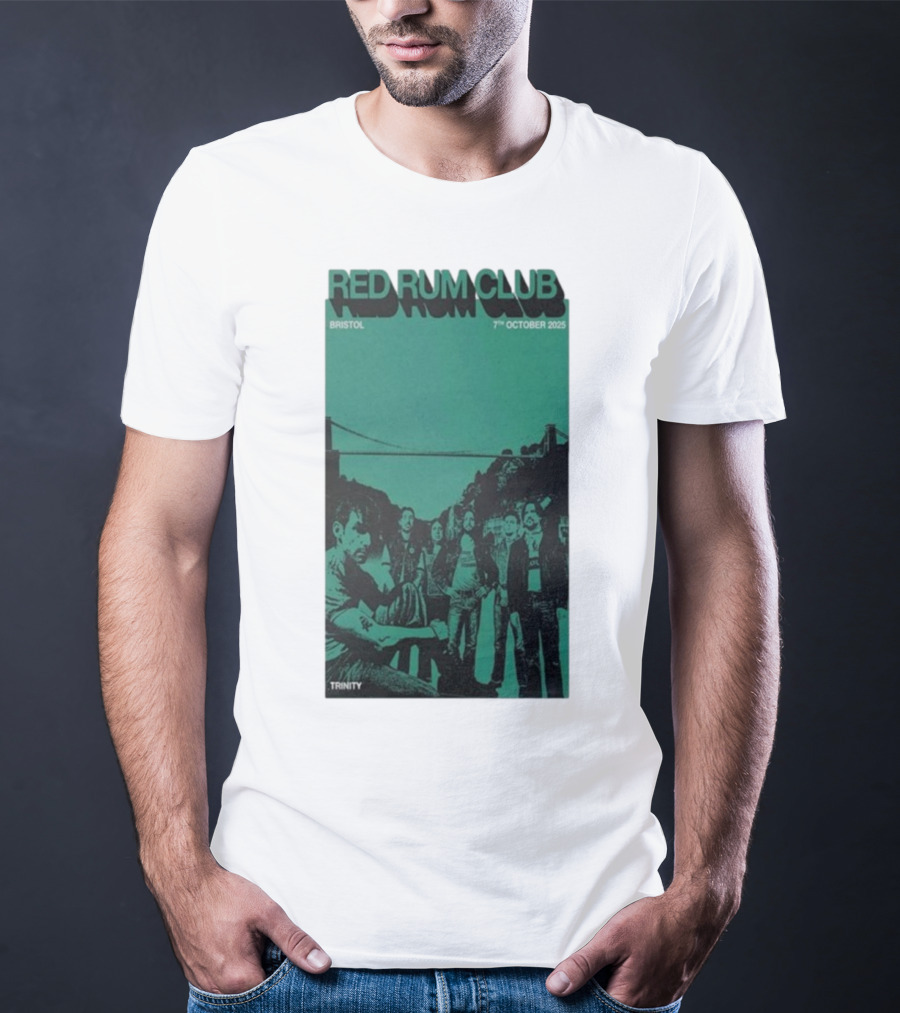 Red Rum Club Bristol Trinity 7th October 2025 Concert T-Shirt