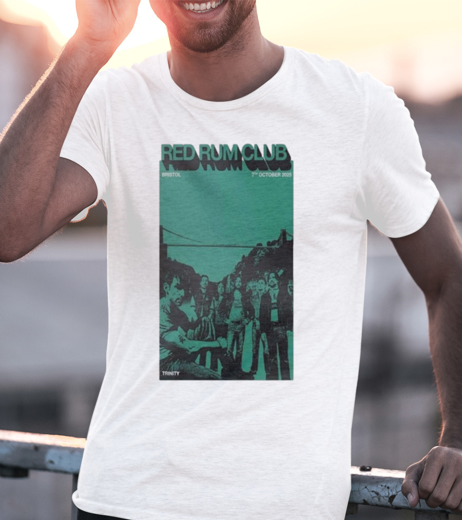 Red Rum Club Bristol Trinity 7th October 2025 Concert T-Shirt