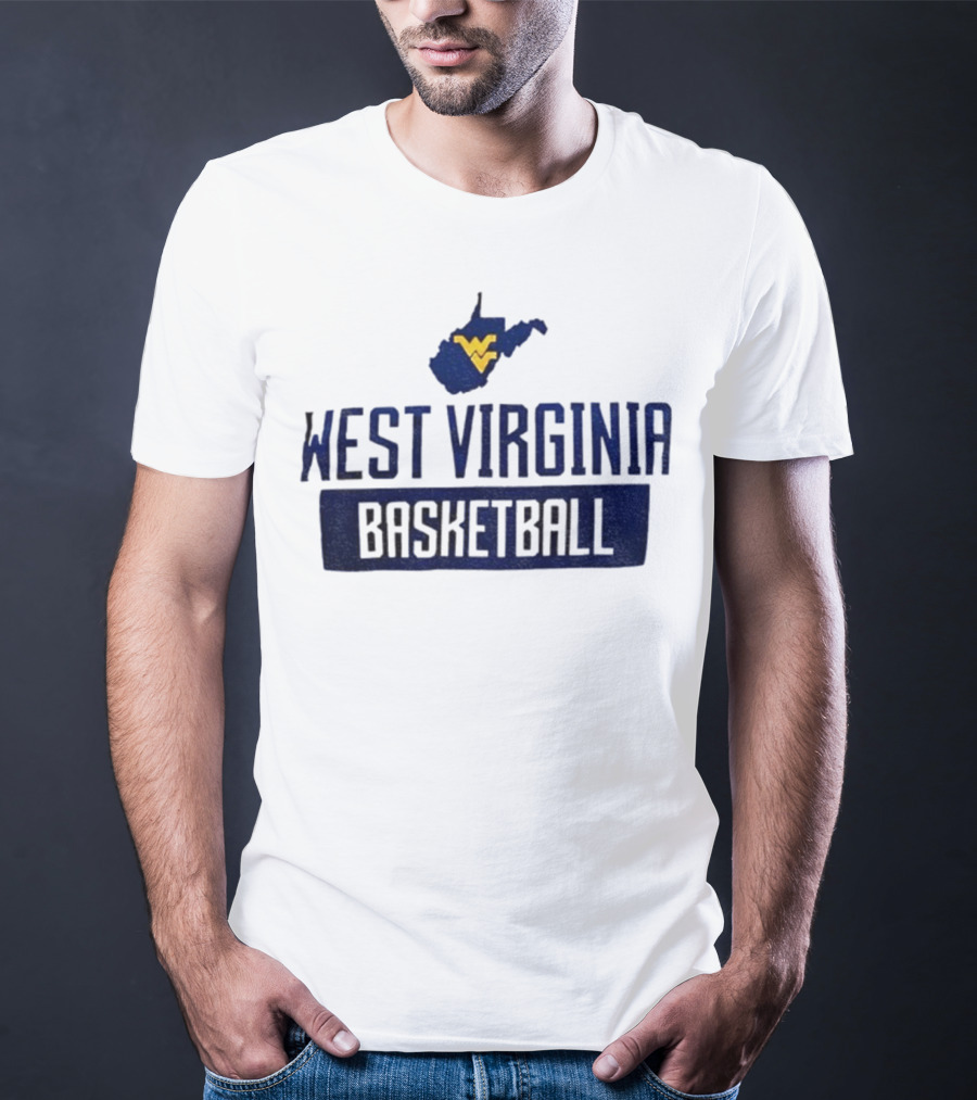 West Virginia Mountaineers Basketball 2025 Iconic Emblem T-Shirt