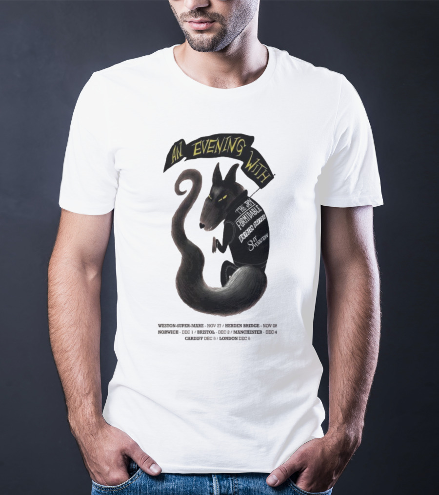 An Evening With The Joy Formidable UK Tour 2025 Weston-Super-Mare Clevedon Bridge Norwich Bristol Manchester Cardiff London T-Shirt