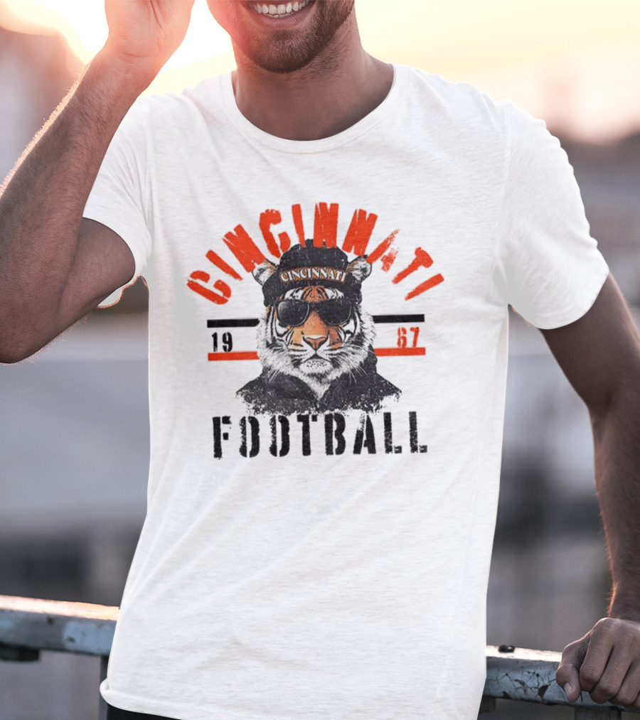 Cincinnati Tiger 1967 Football T-Shirt