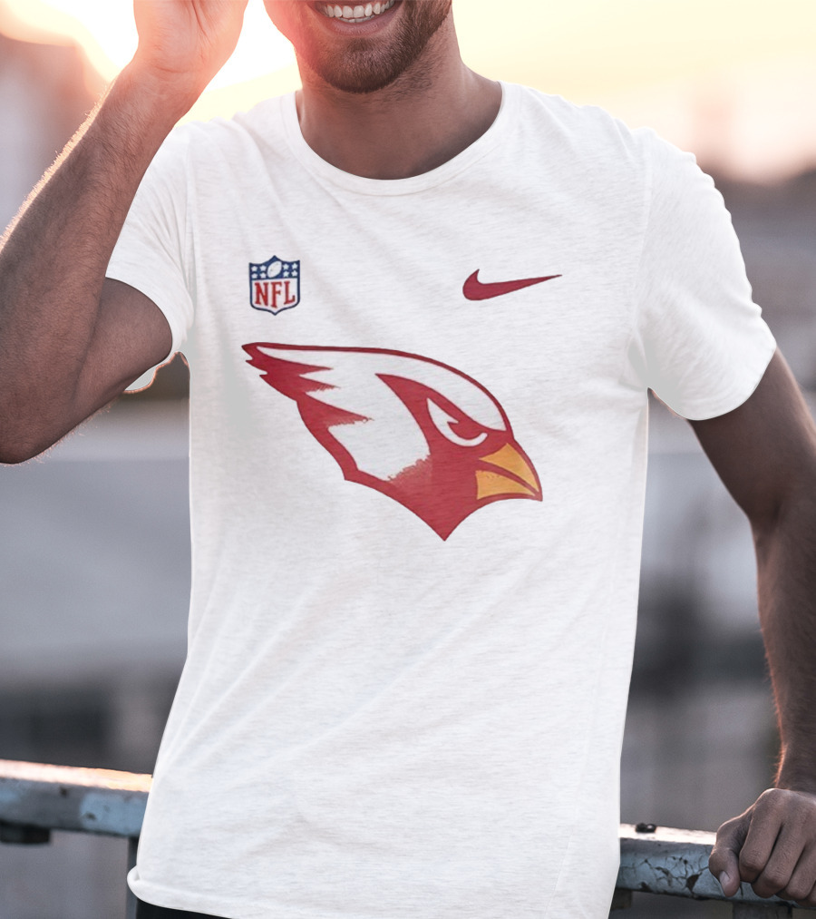 Arizona Cardinals NFL 105 Years Legacy Nike Team Logo T-Shirt