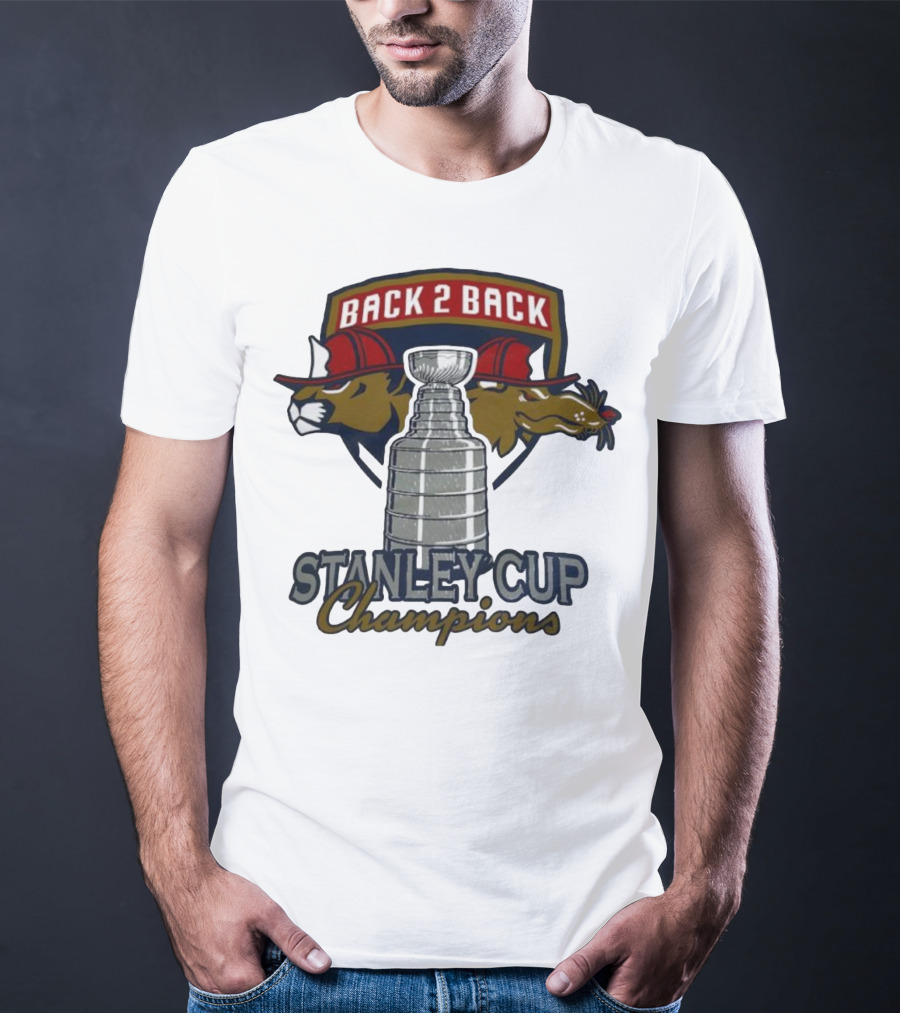 Back 2 Back Florida Panthers Stanley Cup Champions T-Shirt