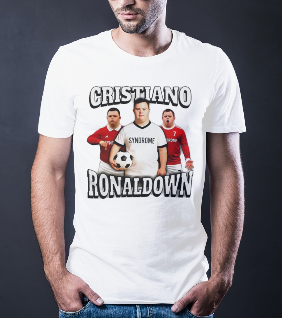 Cristiano Ronaldown Syndrome Graphic T-Shirt