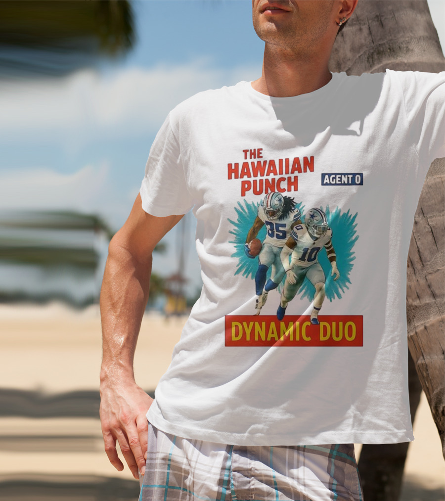The Hawaiian Punch Agent O Dynamic Duo Dallas Cowboys Football T-Shirt