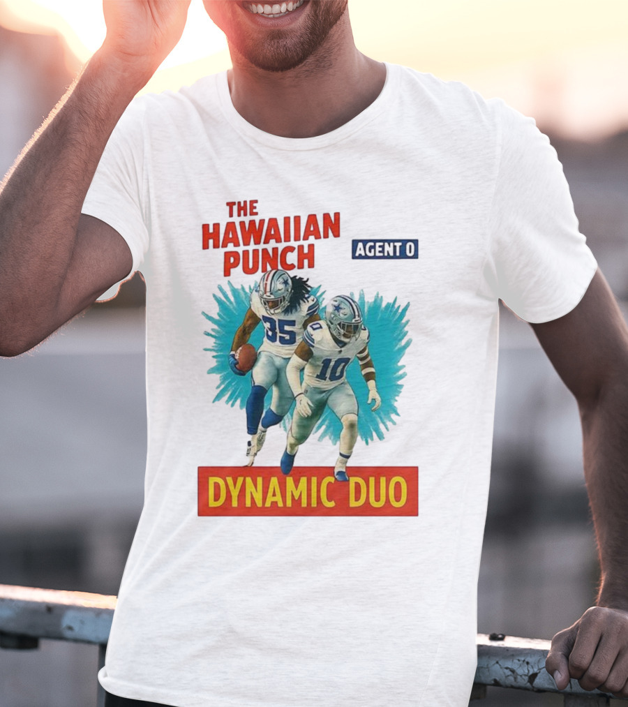 The Hawaiian Punch Agent O Dynamic Duo Dallas Cowboys Football T-Shirt