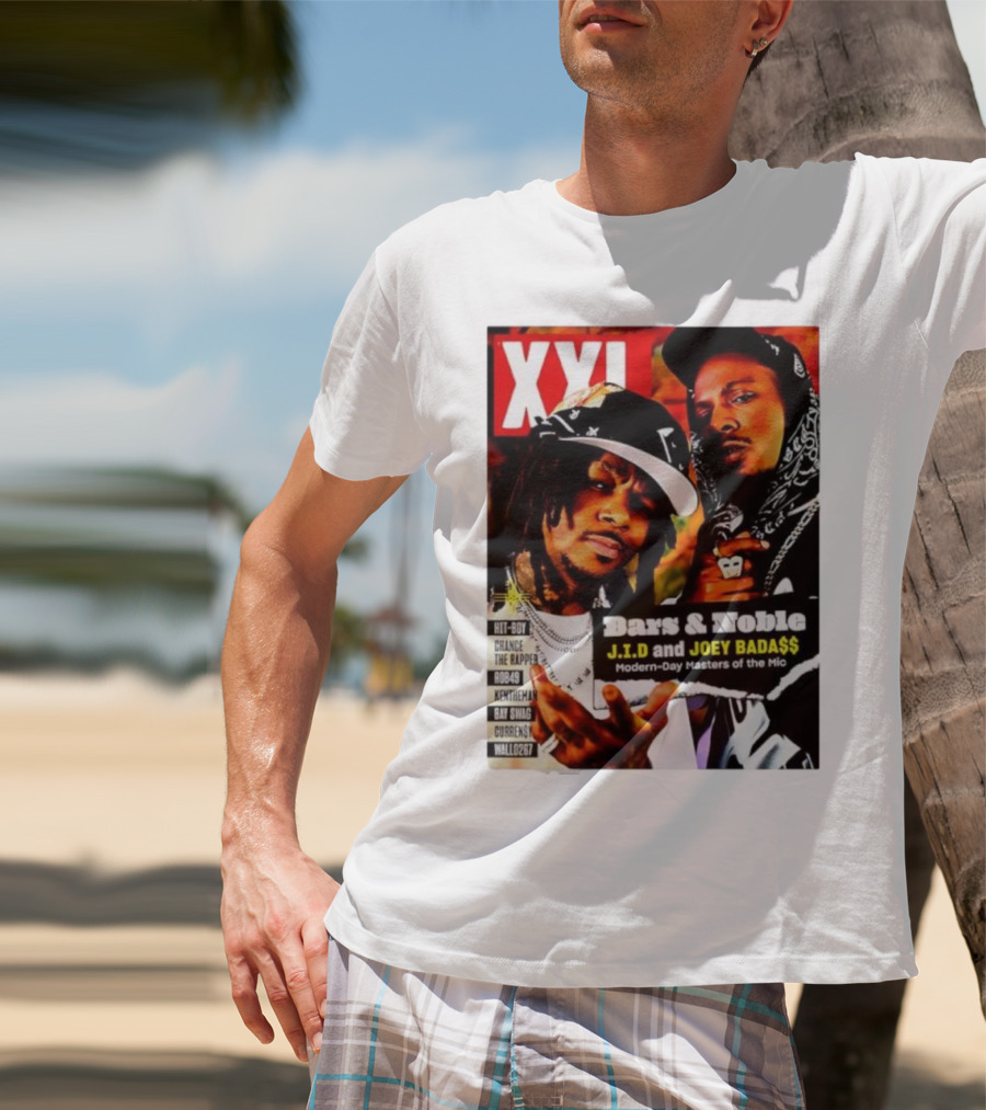 XXL Magazine JID Joey Badass Bars & Noble Modern-Day Masters Of The Mic T-Shirt