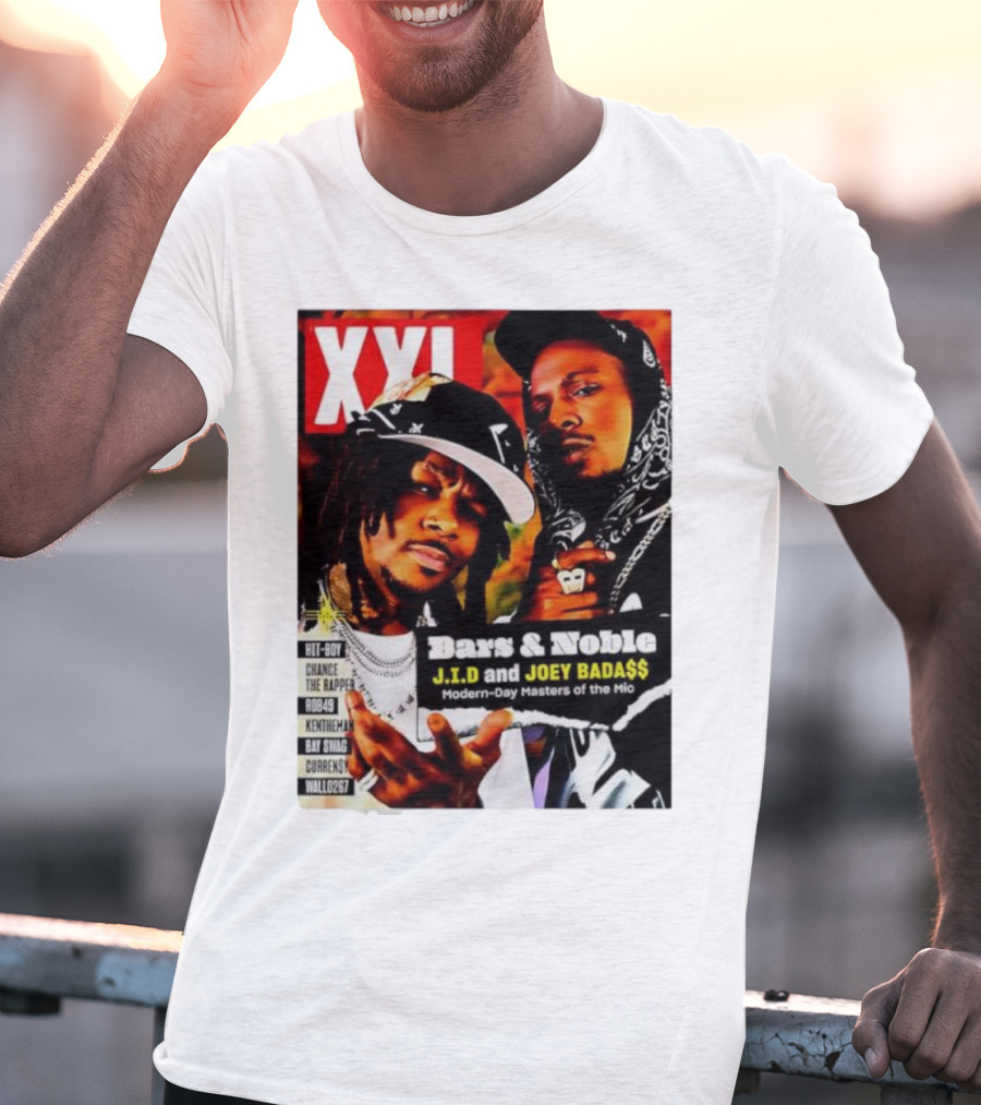 XXL Magazine JID Joey Badass Bars & Noble Modern-Day Masters Of The Mic T-Shirt