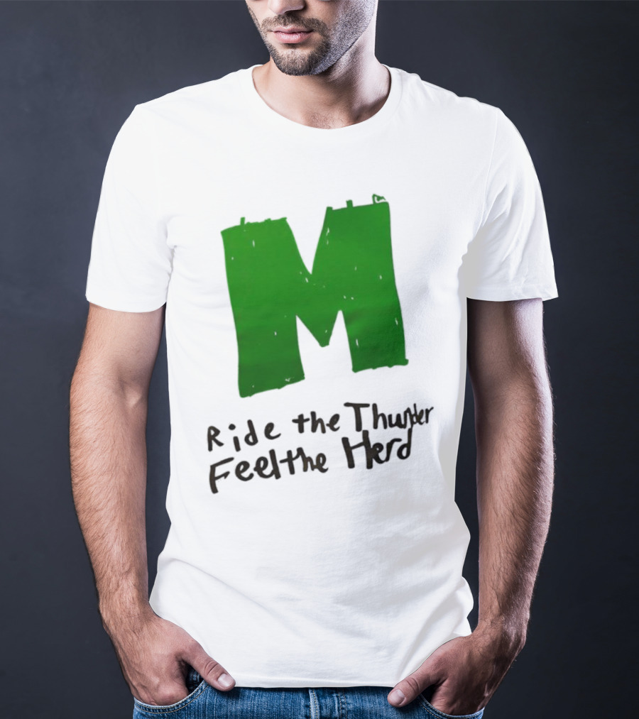 Moorpark Musketeers Ride The Thunder Feel The Herd T-Shirt