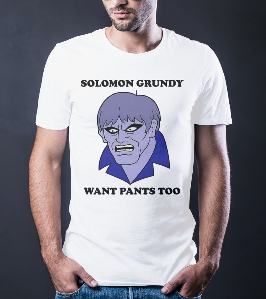 Solomon Grundy Want Pants Too DC Comics Meme T-Shirt