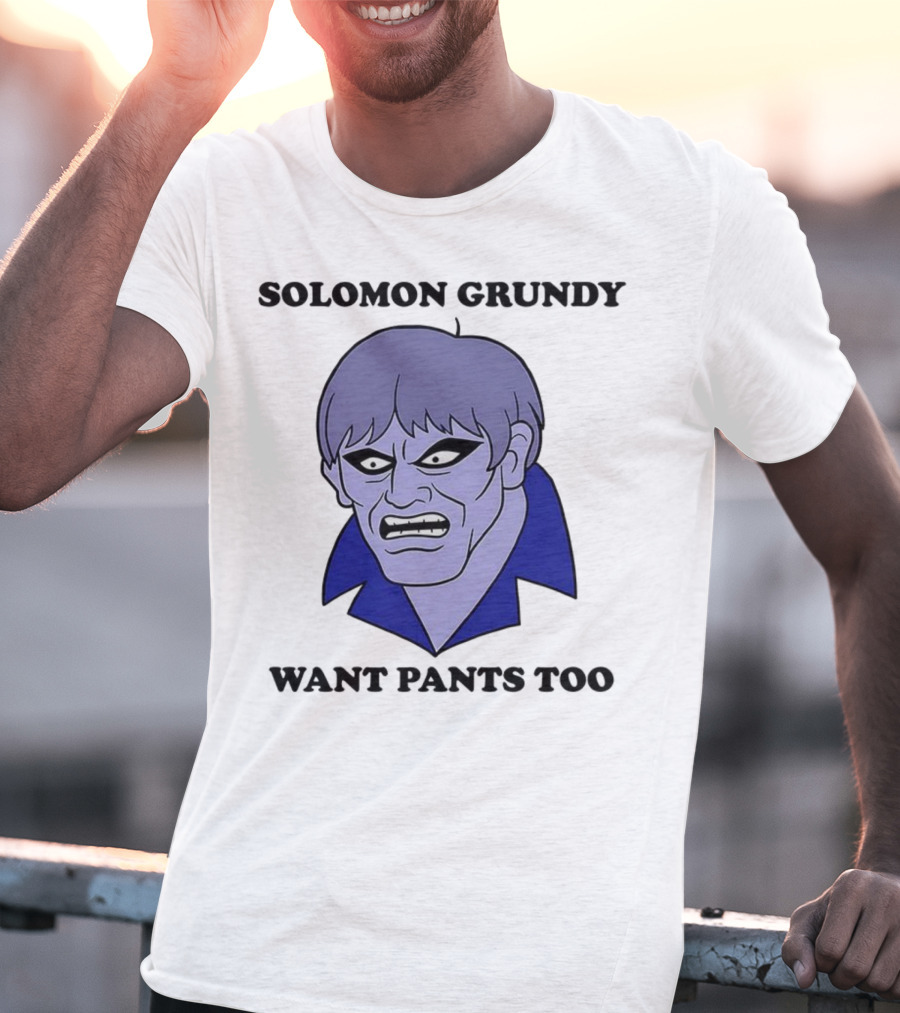Solomon Grundy Want Pants Too DC Comics Meme T-Shirt