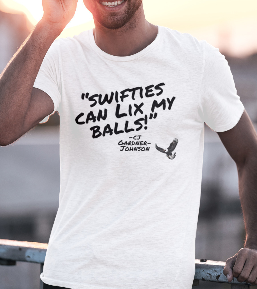 Swifties Can Lix My Balls With Colorful Butterfly T-Shirt