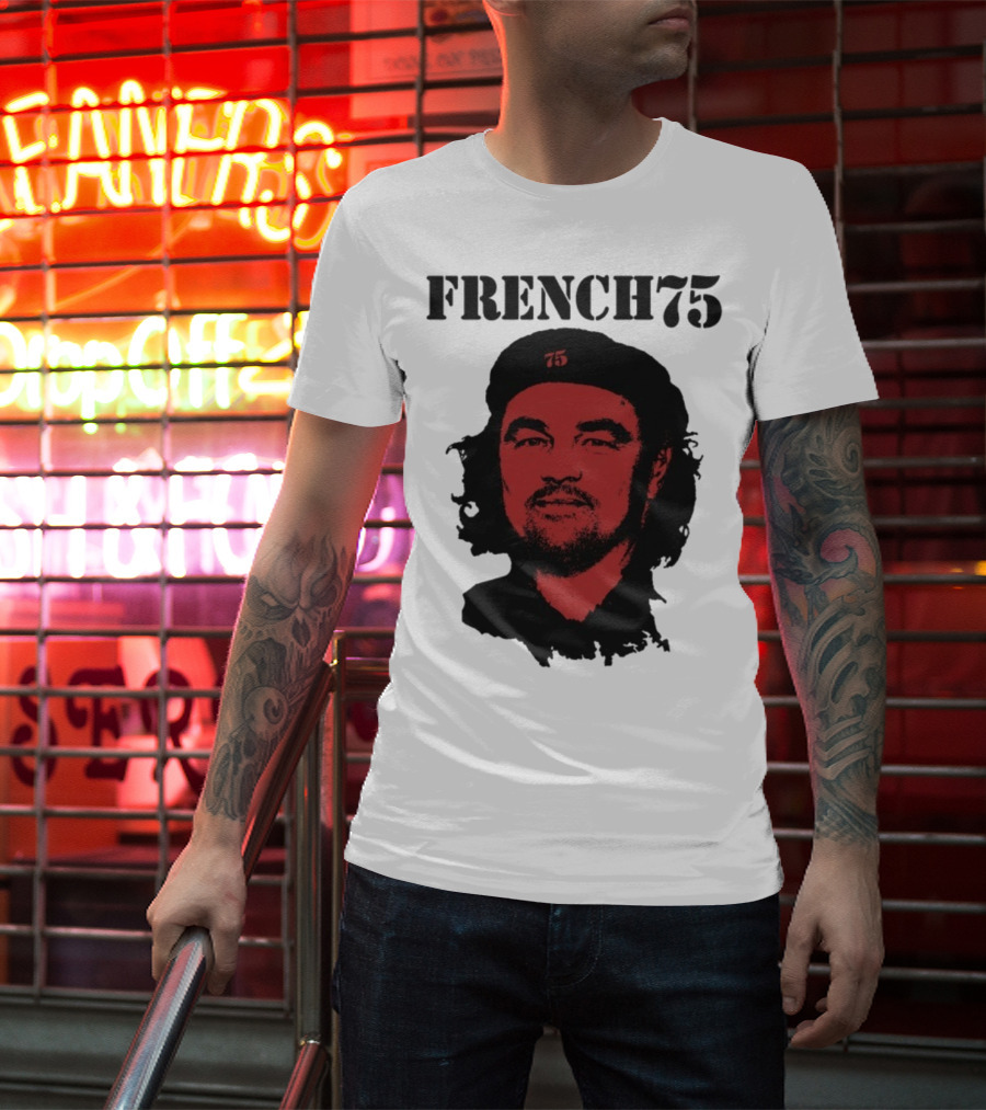 Che French 75 Red Portrait T-Shirt