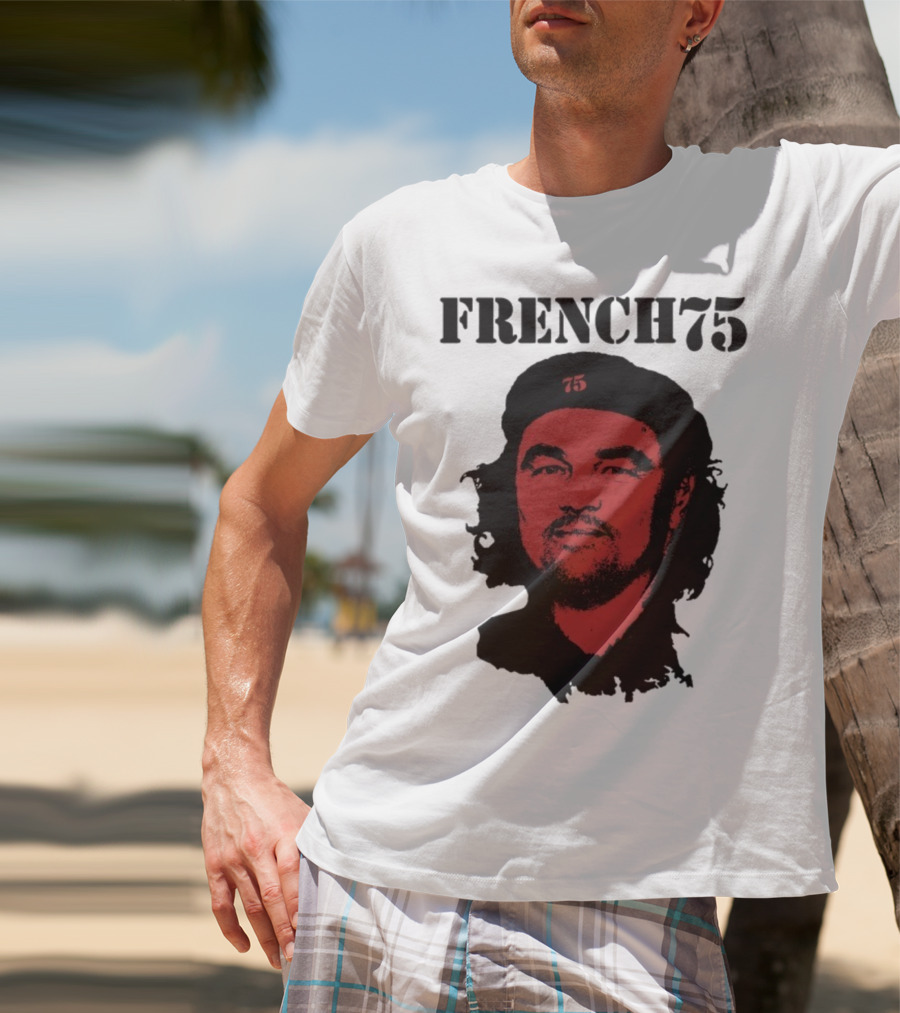 Che French 75 Red Portrait T-Shirt