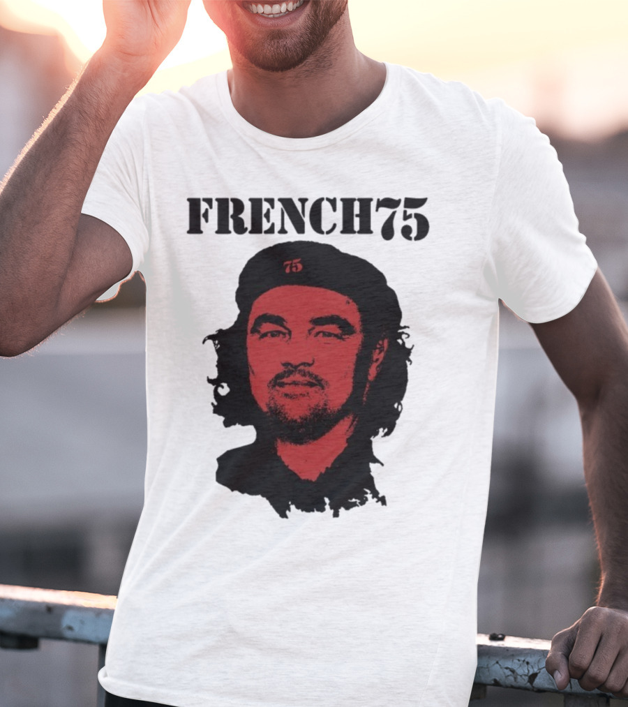 Che French 75 Red Portrait T-Shirt