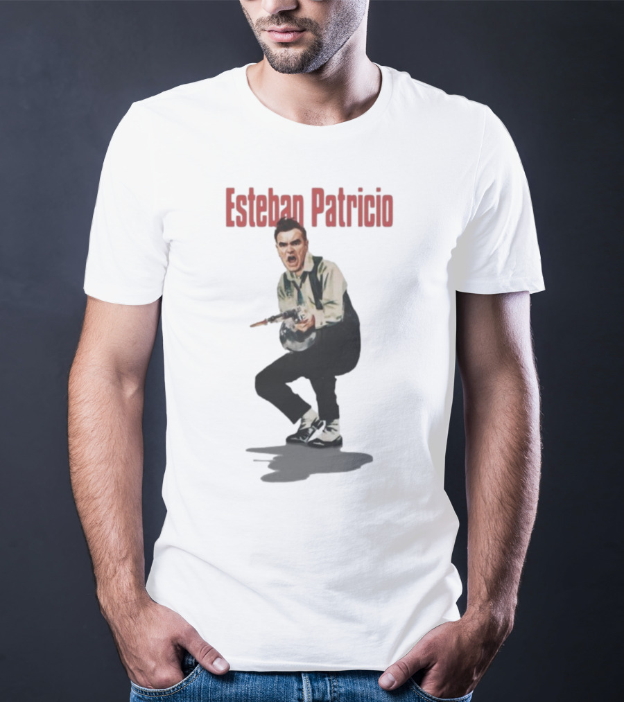Esteban Patricio Morrissey Style Iconic Pose T-Shirt