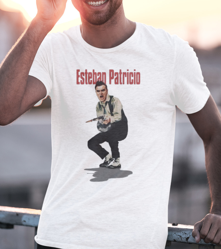 Esteban Patricio Morrissey Style Iconic Pose T-Shirt