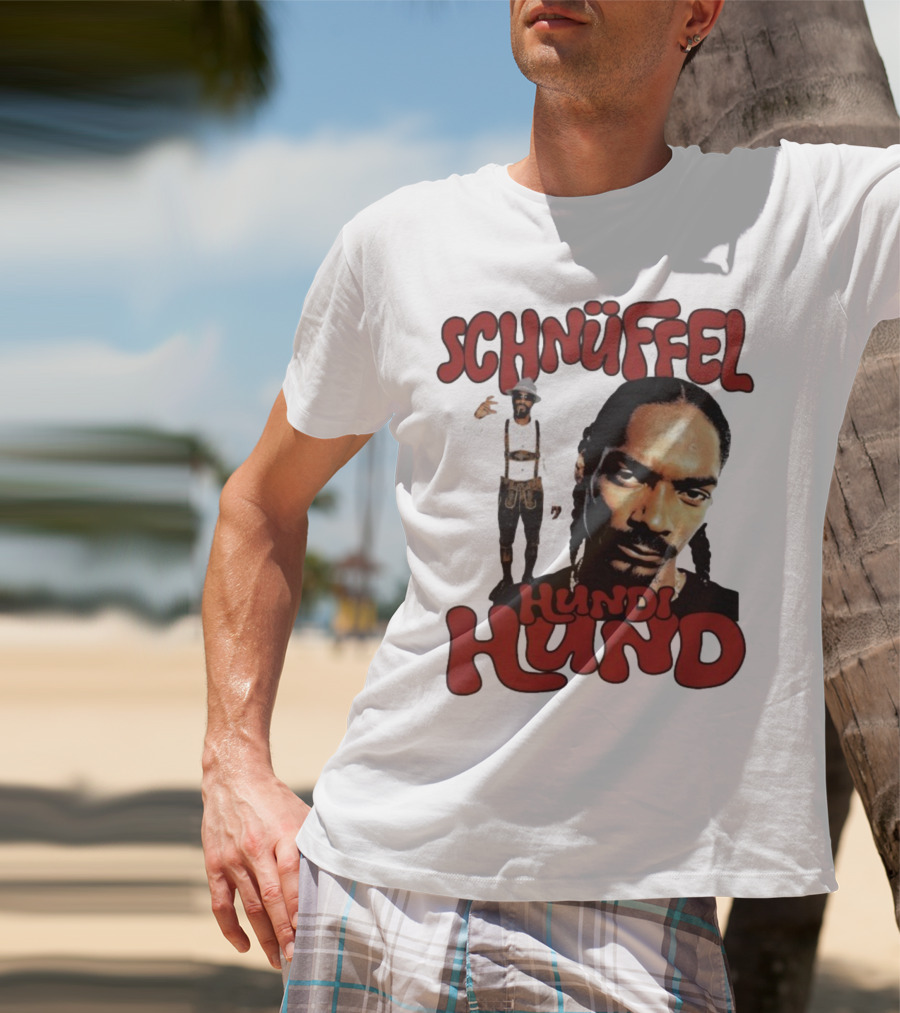 Snoop Dogg Schnüffel Hundi Hund German Style T-Shirt