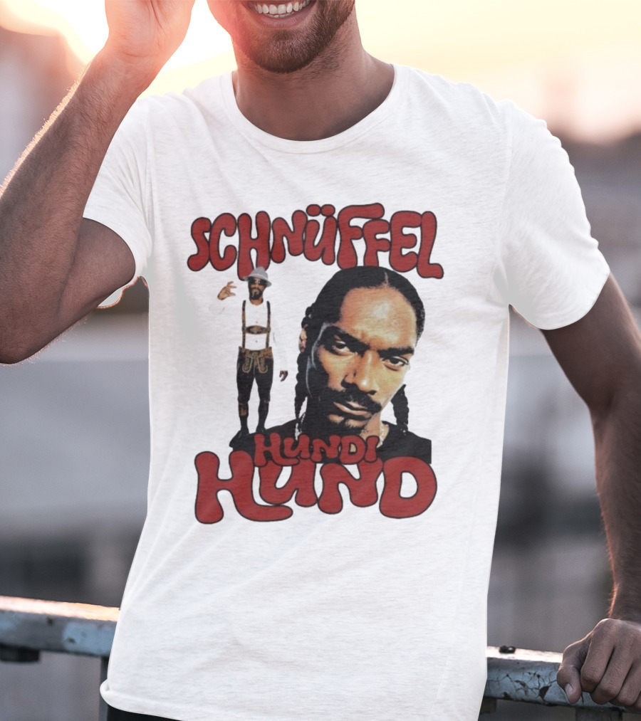 Snoop Dogg Schnüffel Hundi Hund German Style T-Shirt
