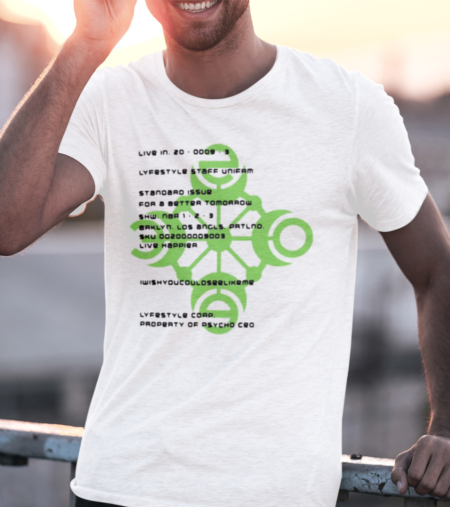 Yeat 2093 Eye Lifestyle Standard Issue Property Of Humans Now T-Shirt