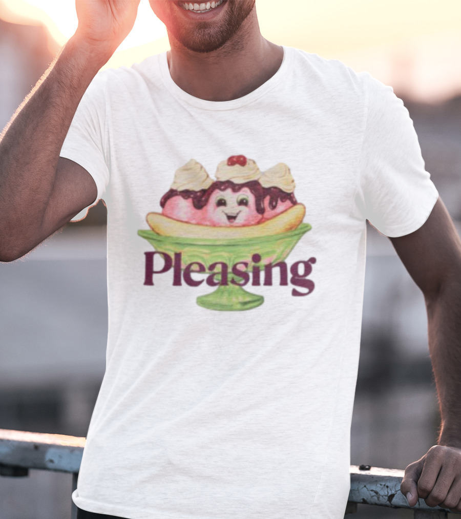 Pleasing You've Got Me Whipped Ice Cream Sundae Delight T-Shirt