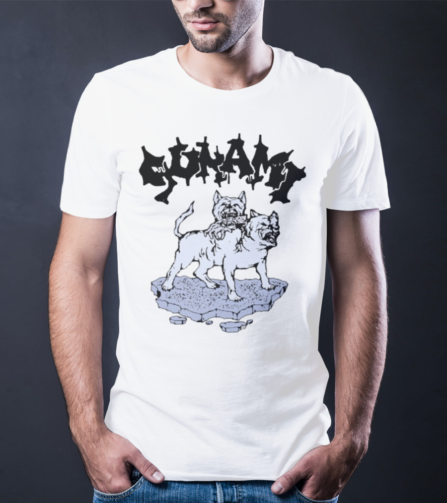 Sunami Dogs Insane Two-Headed Canine Rugged Terrain T-Shirt