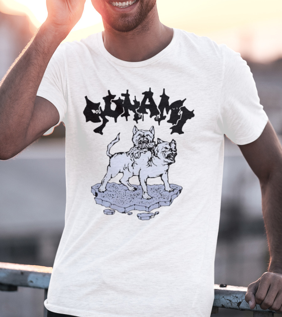 Sunami Dogs Insane Two-Headed Canine Rugged Terrain T-Shirt