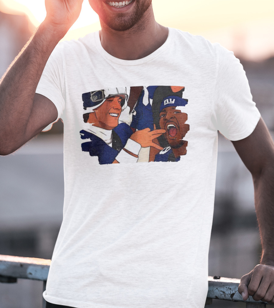 Jaxson Dart Cam Skattebo New York Giants Football Funny Moment NY Giants Helmets T-Shirt