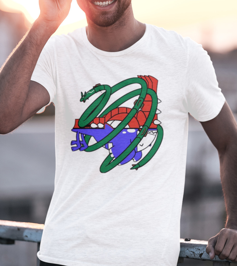 Groudon Kyogre Rayquaza Legendary Trio Icon T-Shirt
