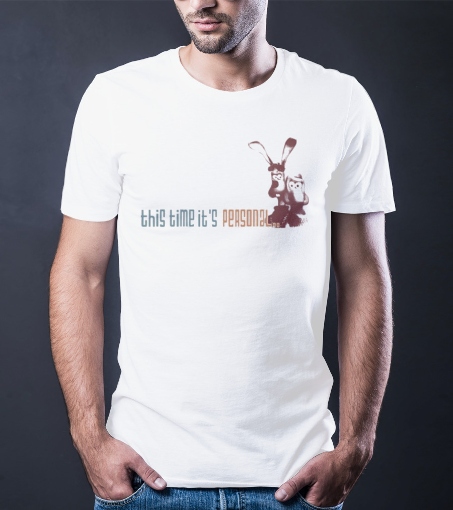 This Time It's Personal Roger Rabbit Silhouette T-Shirt