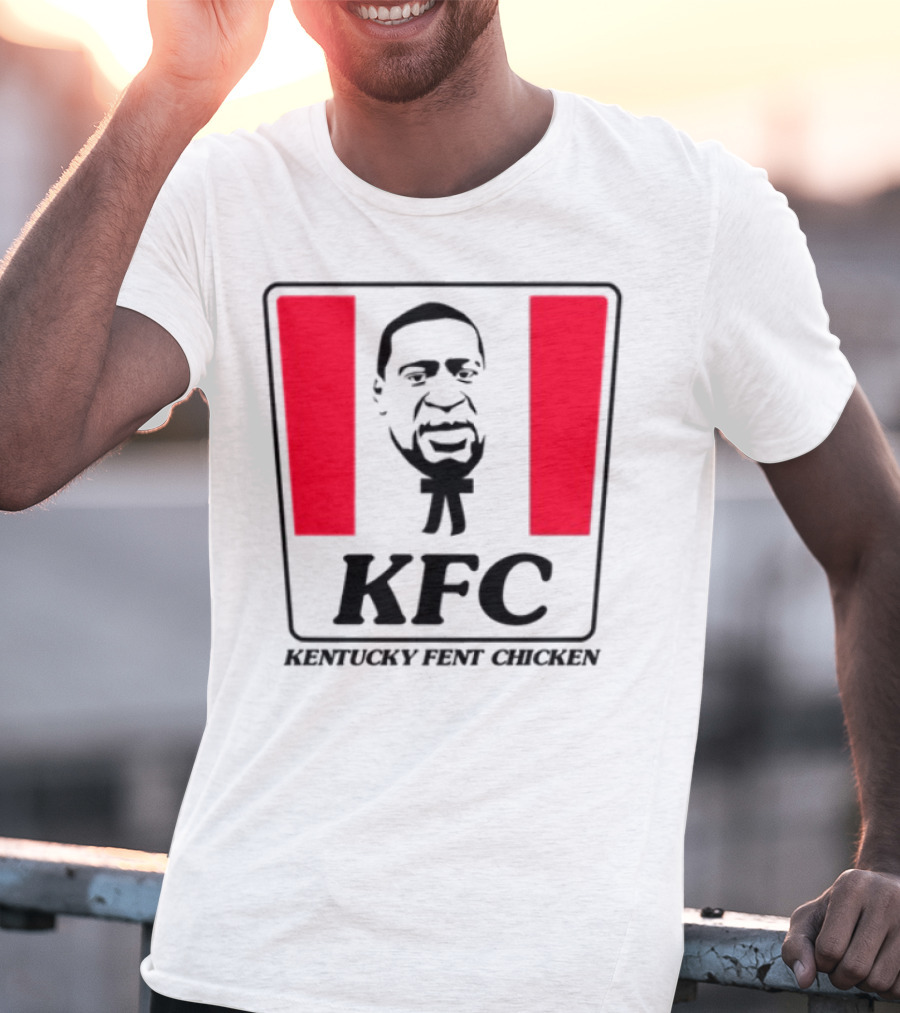 KFC Kentucky Fent Chicken Parody Red Bucket T-Shirt
