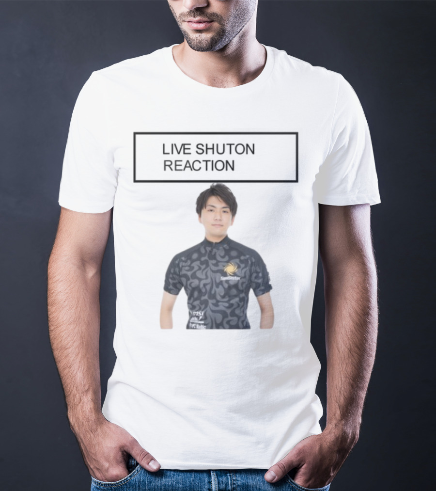 Live Shuton Reaction GameStar Esports Pattern MST Team Wear T-Shirt