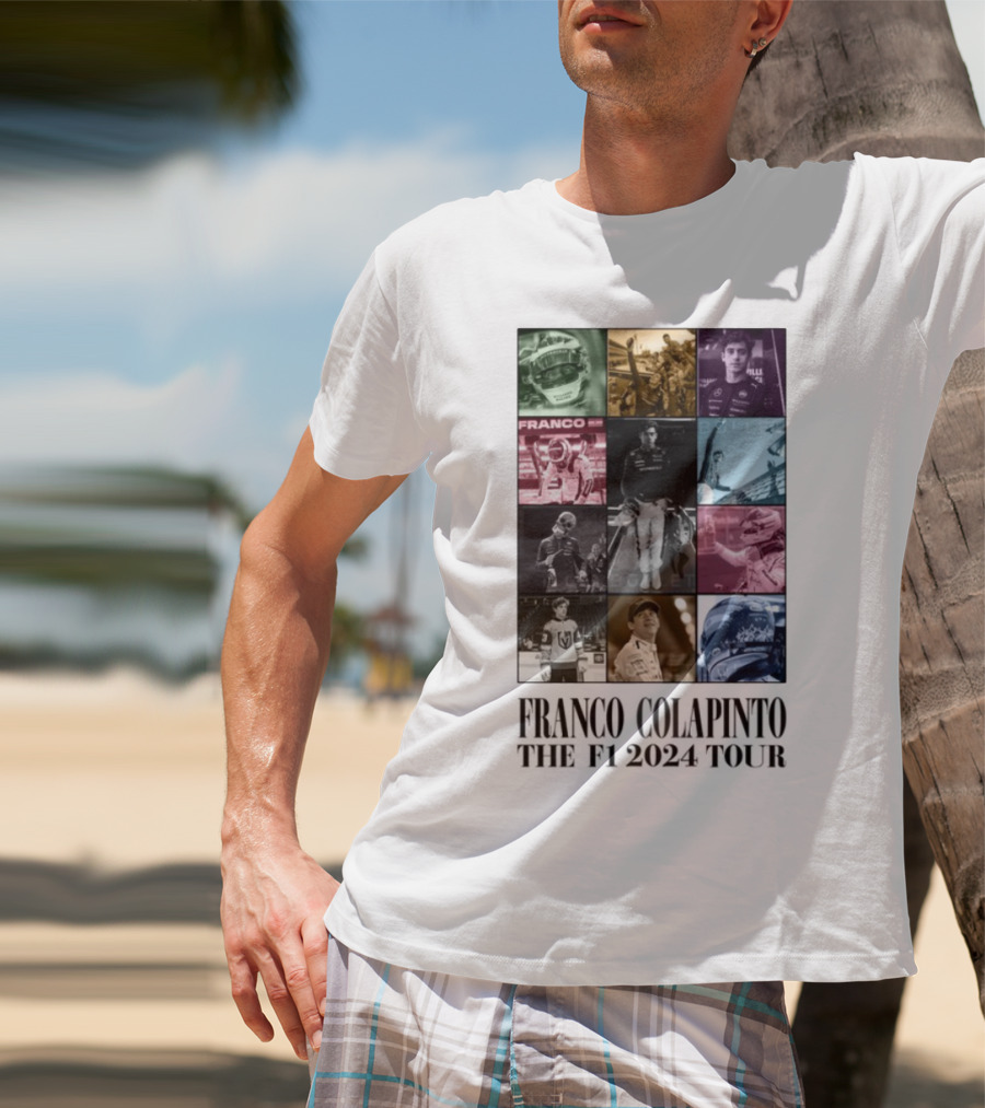 Franco Colapinto Bullet Racing F1 2024 Tour T-Shirt