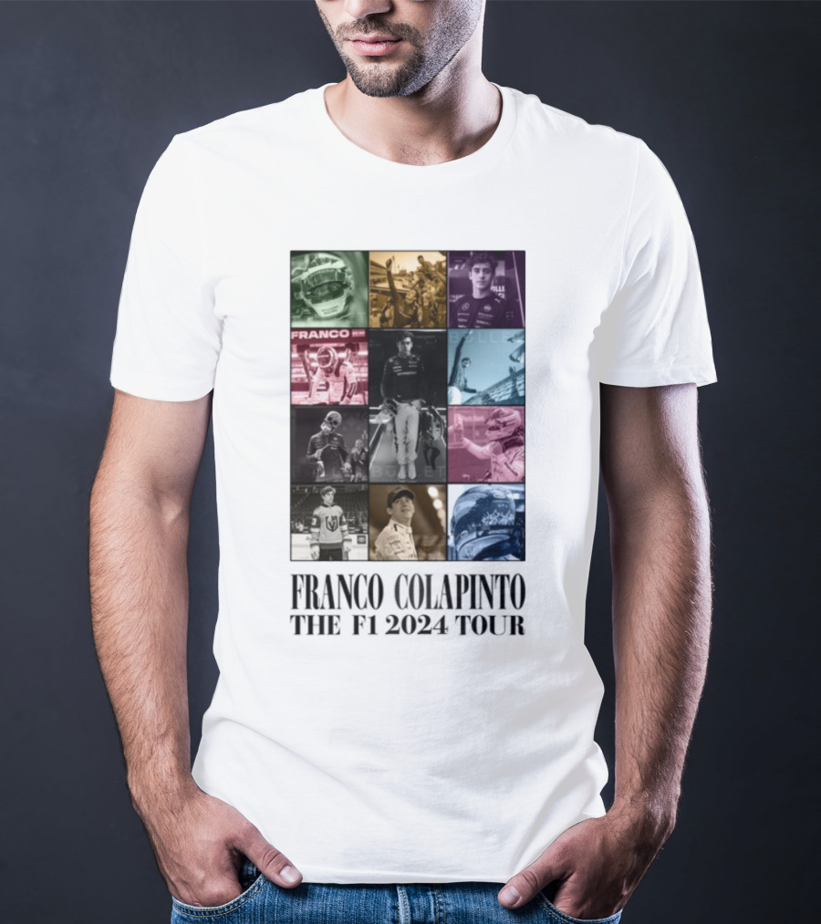 Franco Colapinto Bullet Racing F1 2024 Tour T-Shirt