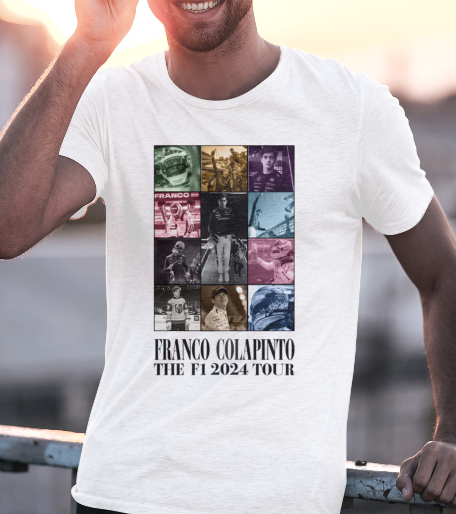Franco Colapinto Bullet Racing F1 2024 Tour T-Shirt