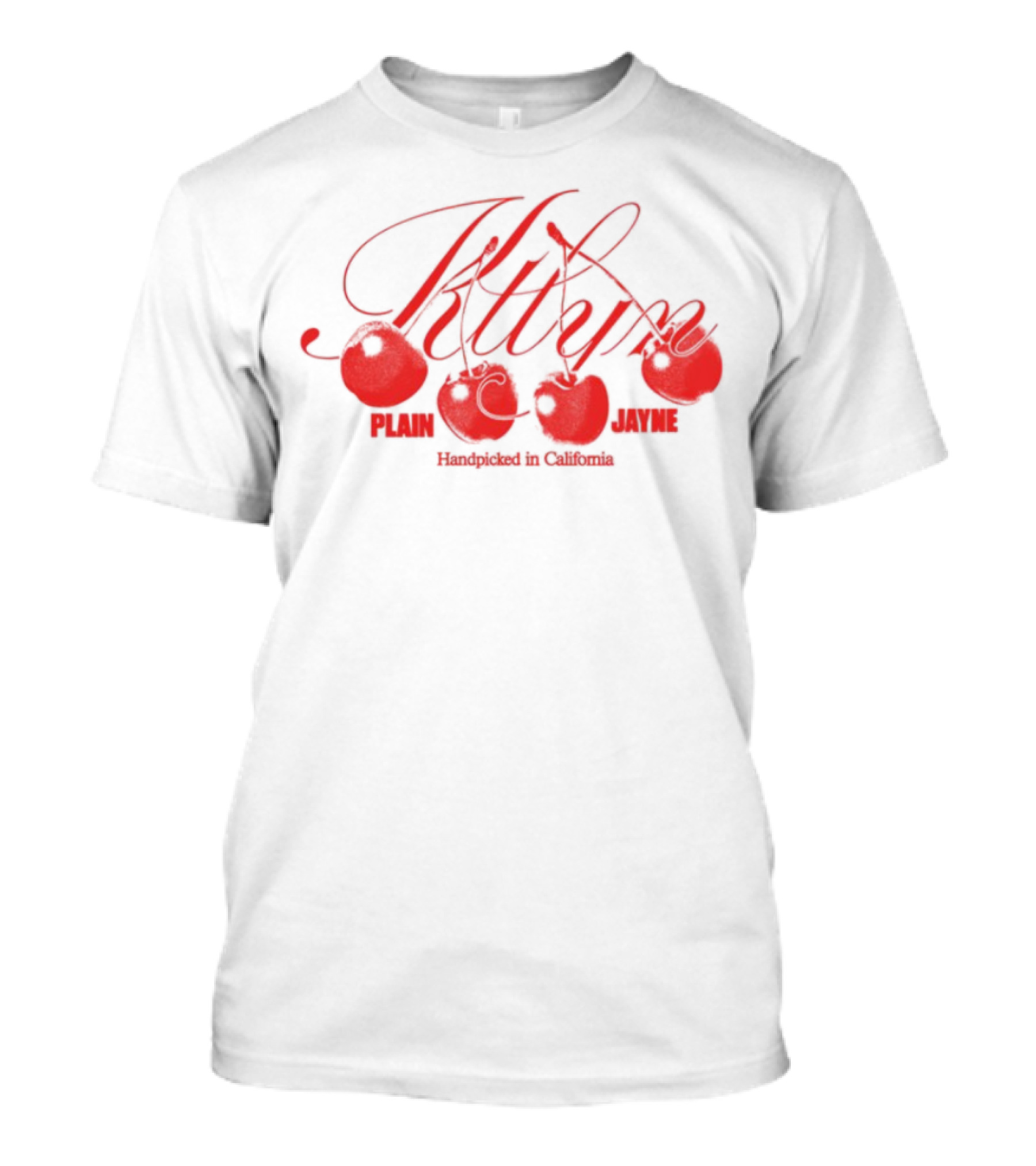 Ktlyn White Cherry Palm Springs California T-Shirt