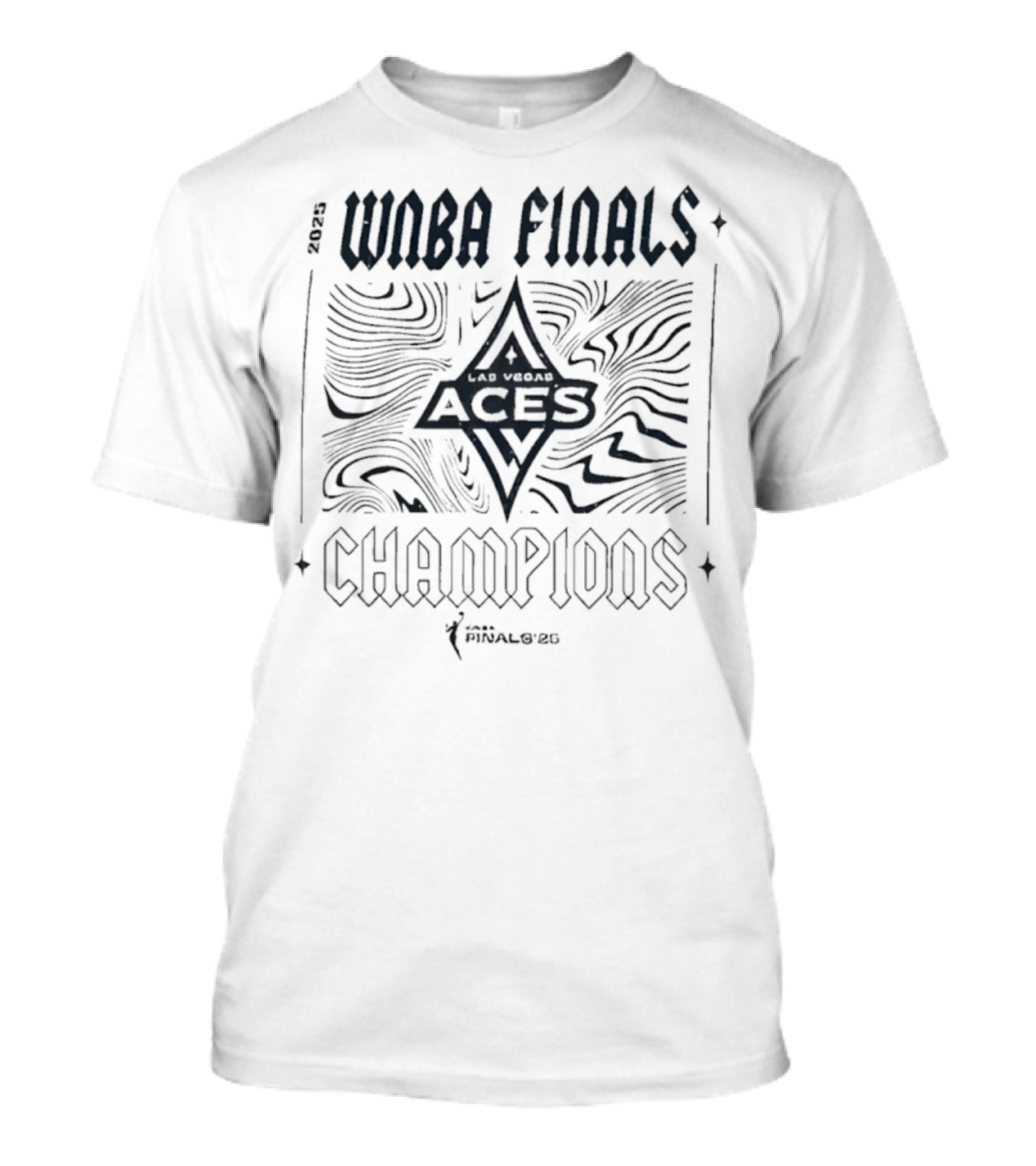 Las Vegas Aces WNBA Finals Champions 2025 Majestic Threads Victorious T-Shirt