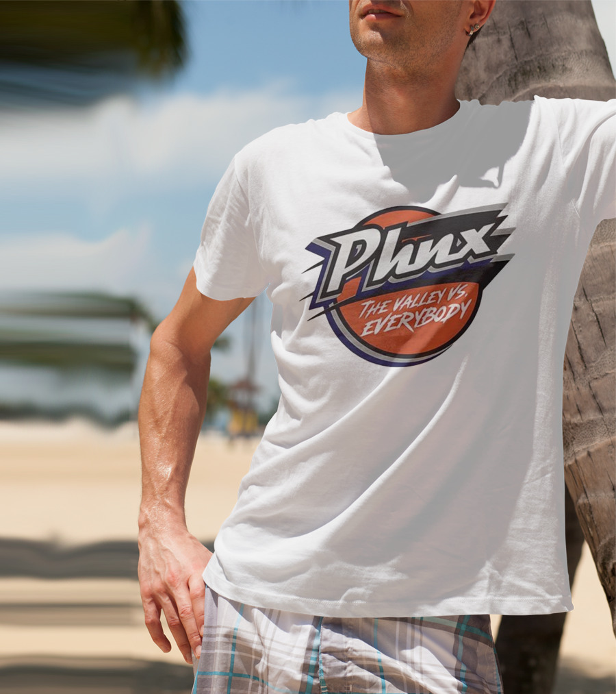 Phnx The Valley Vs Everybody Phoenix Mercury Basketball Tee T-Shirt