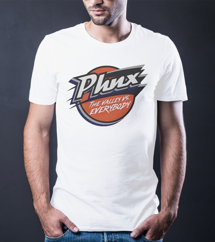 Phnx The Valley Vs Everybody Phoenix Mercury Basketball Tee T-Shirt