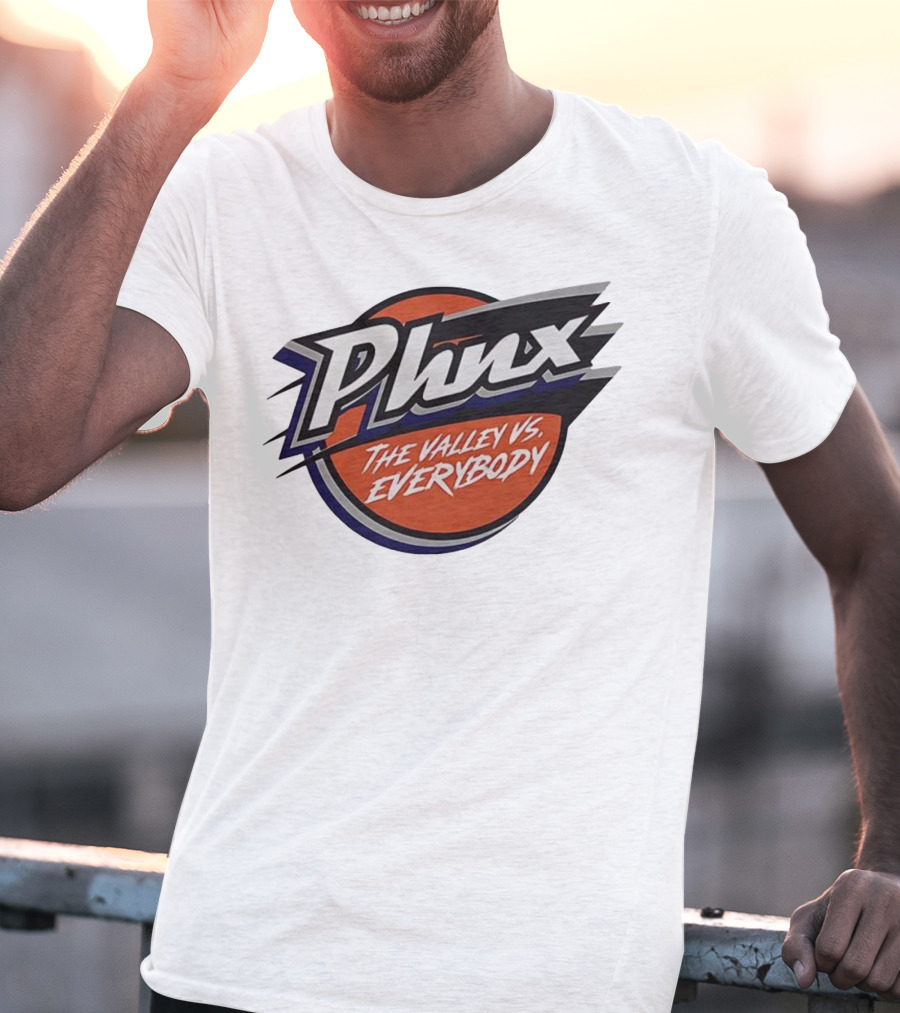 Phnx The Valley Vs Everybody Phoenix Mercury Basketball Tee T-Shirt