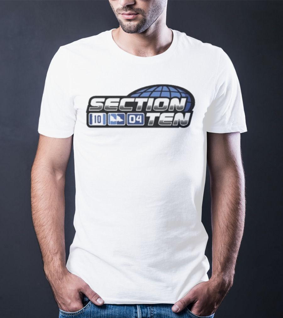 Section Ten 10 04 WS Globe T-Shirt