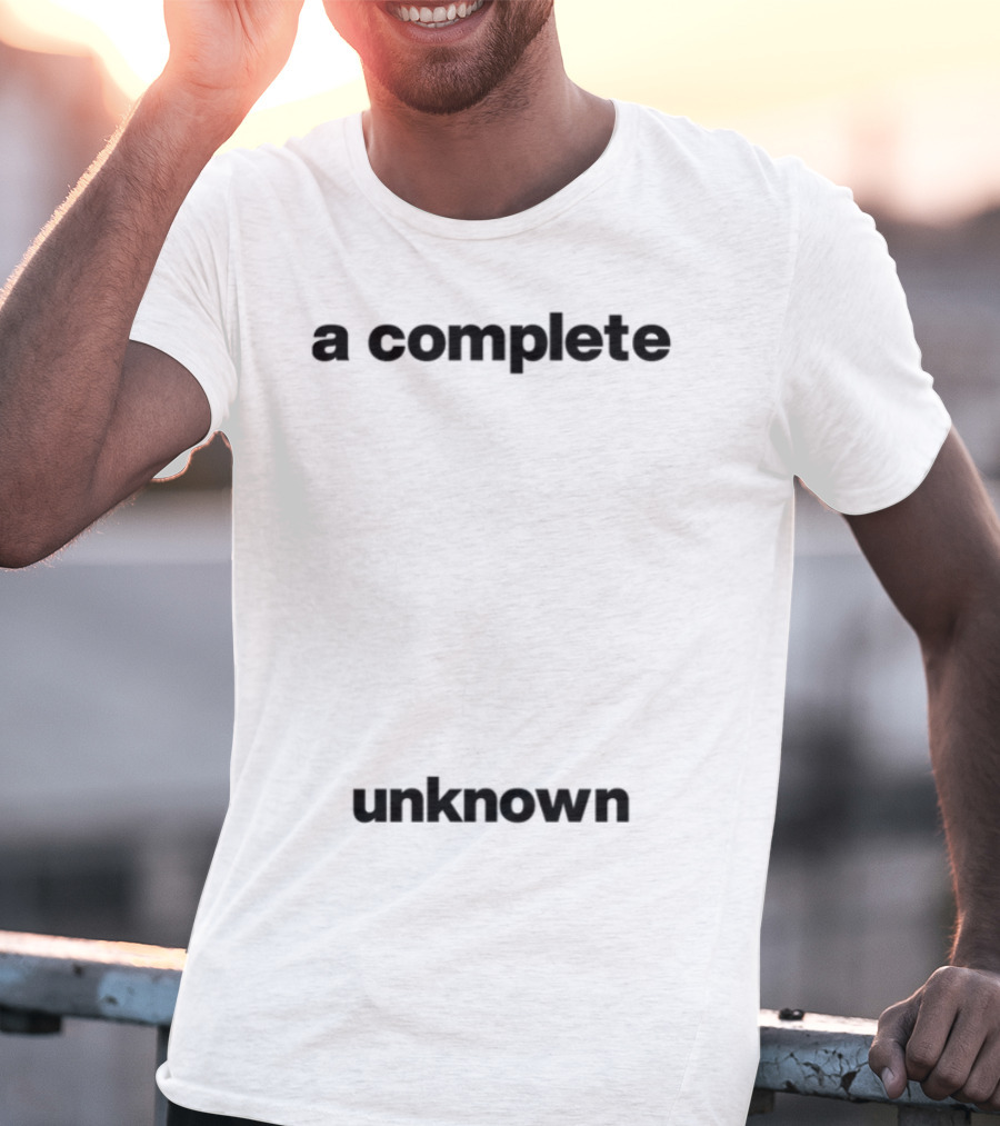 Timothée Chalamet A Complete Unknown Monochrome Style T-Shirt